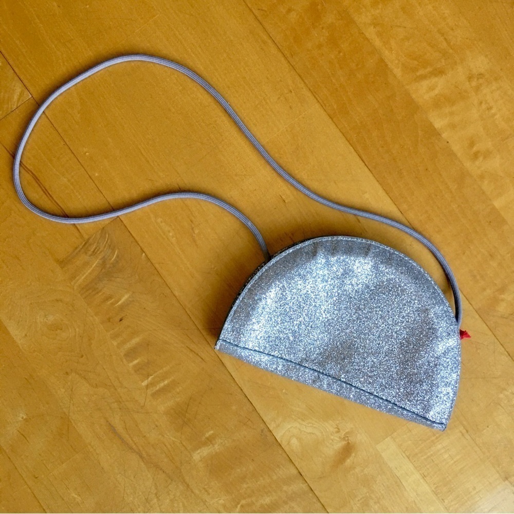 Silver Glitter Rainbow Zip Purse - Picture 3 of 14